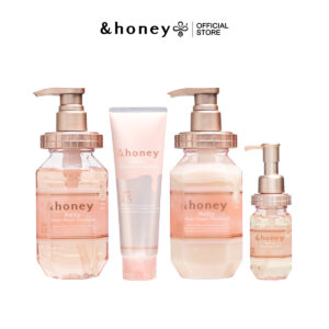 &HONEY MELTY MOIST - แชมพู,ทรีทเม้นท์,ออยล์,แฮร์แพค สูตรดูแลผมชี้ฟู เปราะขาดง่าย ให้แข็งแรง เงางาม