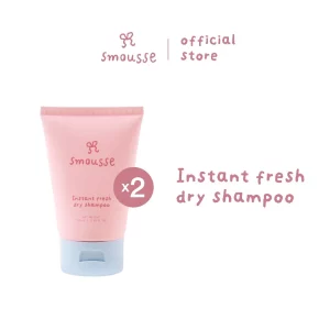 (2pcs.)smousse instant fresh dry shampoo blooming breeze 100ml สมูส อินสแตนซ์ เฟรช ดราย แชมพู